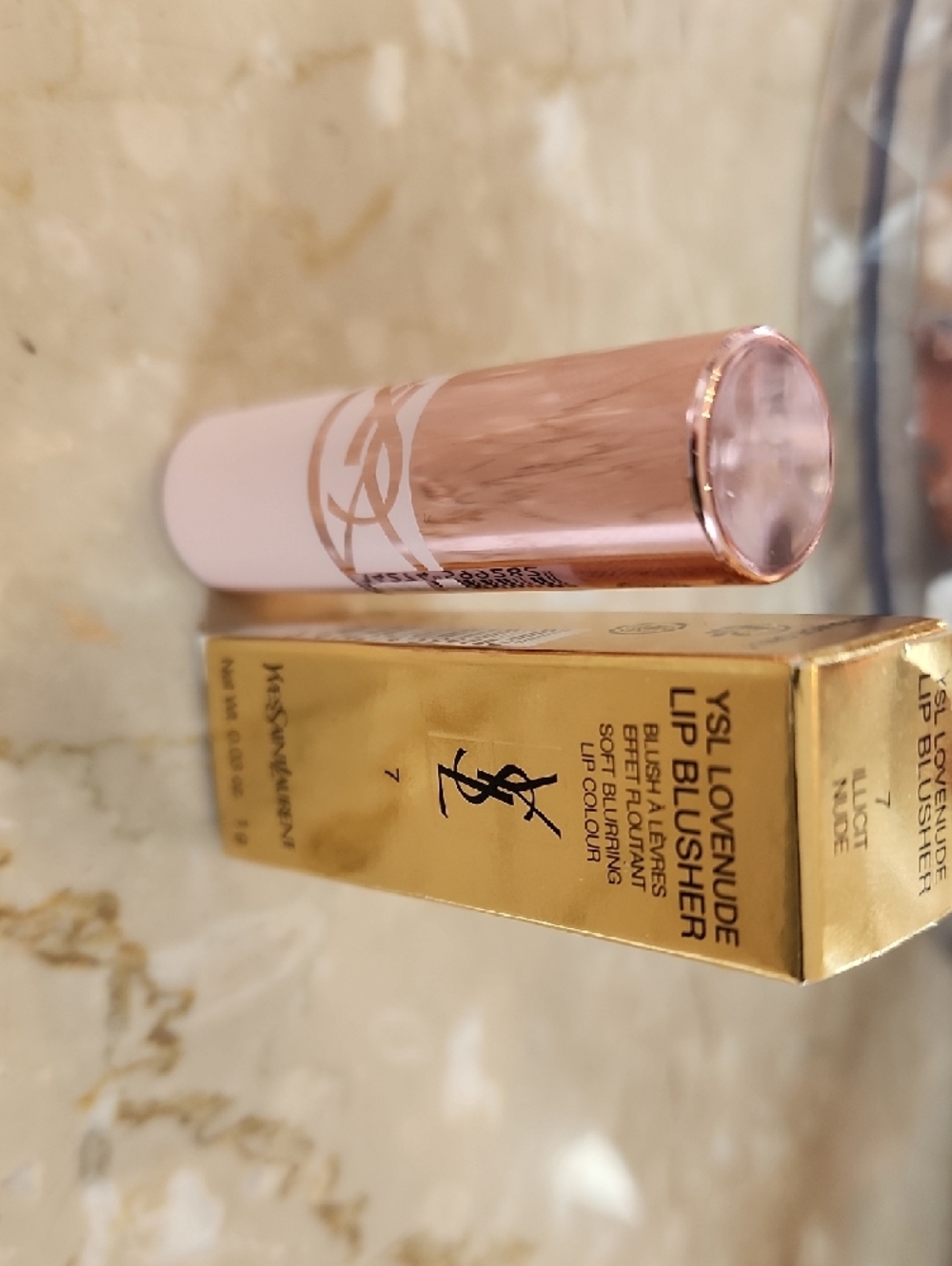 Yves Saint Laurent lip Blusher Shade 7 mini size 1 g